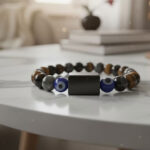"Aura Shield" Triple Protection Evil Eye Bracelet