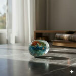 Bloodstone Worry Stone (Earth's Embrace)