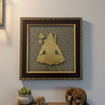 Golden Pyrite Shiv Frame