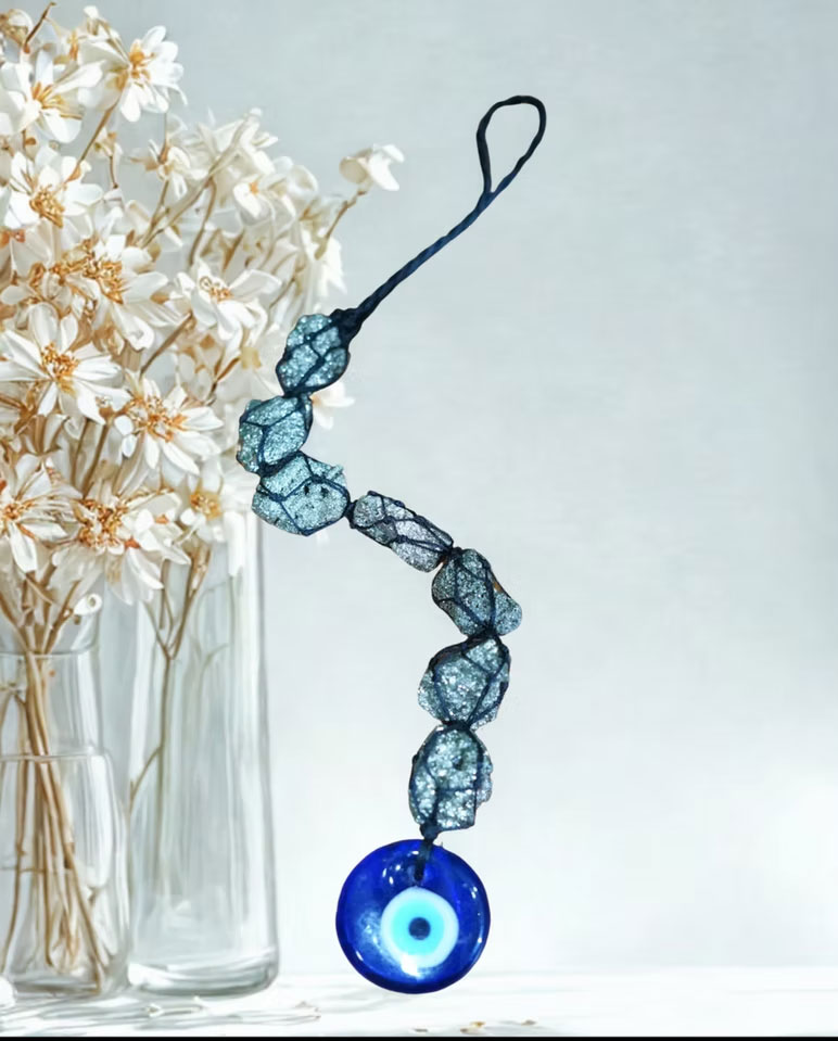 Pyrite Evil Eye Hanging - Image 5