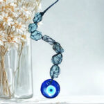 Pyrite Evil Eye Hanging