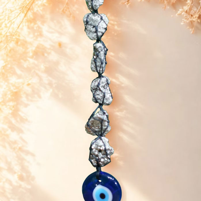 Pyrite Evil Eye Hanging - Image 2