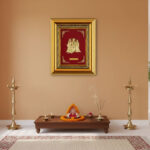 Ram Darbar Golden Embossed Frame