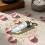 Rose Quartz "Love Magnet" Pencil Pendant