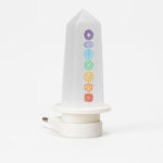Selenite Crystal Chakra EnergyVed Lamp