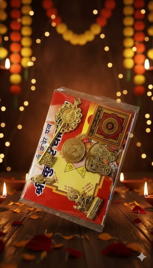 Shree Dhan Lakshmi Kuber Bhandari Sampoorna Kripa Maha Yantra Kit - Image 3