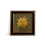 Vastu Surya Dev Sun Face Frame with Pyrite Dust