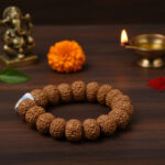 Premium 8 Mukhi Rudraksha Bracelet (17 Beads, 23g)