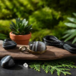 Natural Sulemani Hakik Stone Brass Pendant/Locket