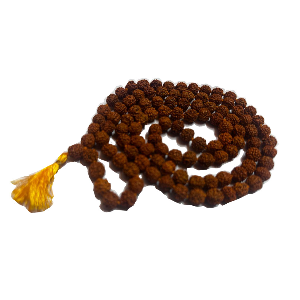 5 Mukhi Rudraksha Jaap Mala 8-9mm | Original Nepali Panchmukhi Rudraksh | Natural 5 Faced Rudraksha Bead - Image 2