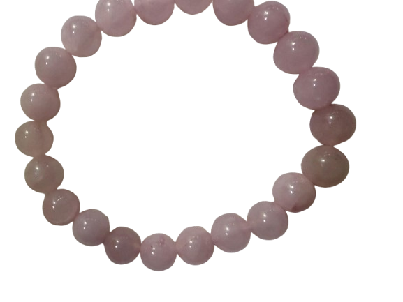 Rose Quartz stone bracelet- Stone of Universal Love - Image 5
