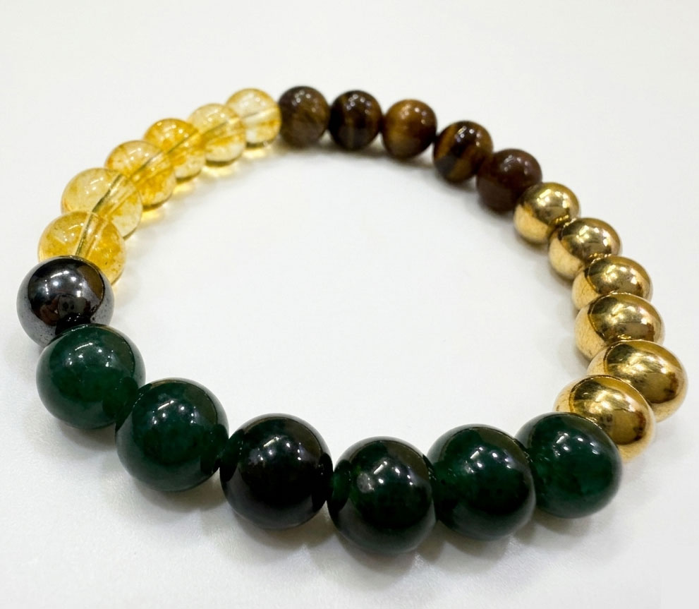 Natural Money Magnate Bracelet (Dhan Yog Bracelet) | Wealth, Prosperity, Success & Positive Energy Crystal Bracelet for Men & Women - Image 11
