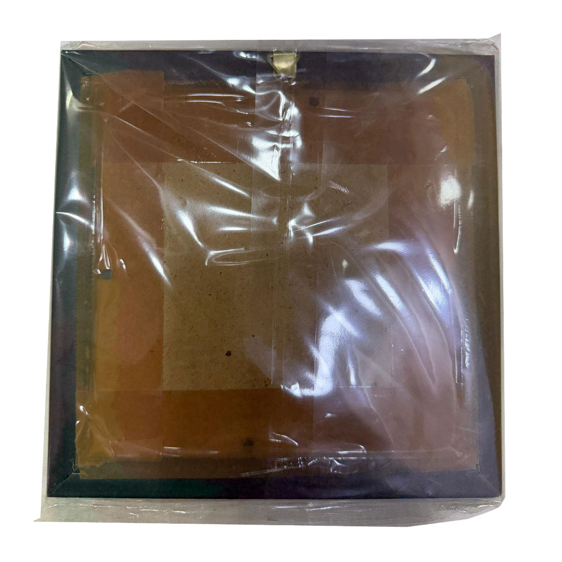 Golden Swastik Pyrite Dust Frame for Wealth & Positive Energy - Image 4