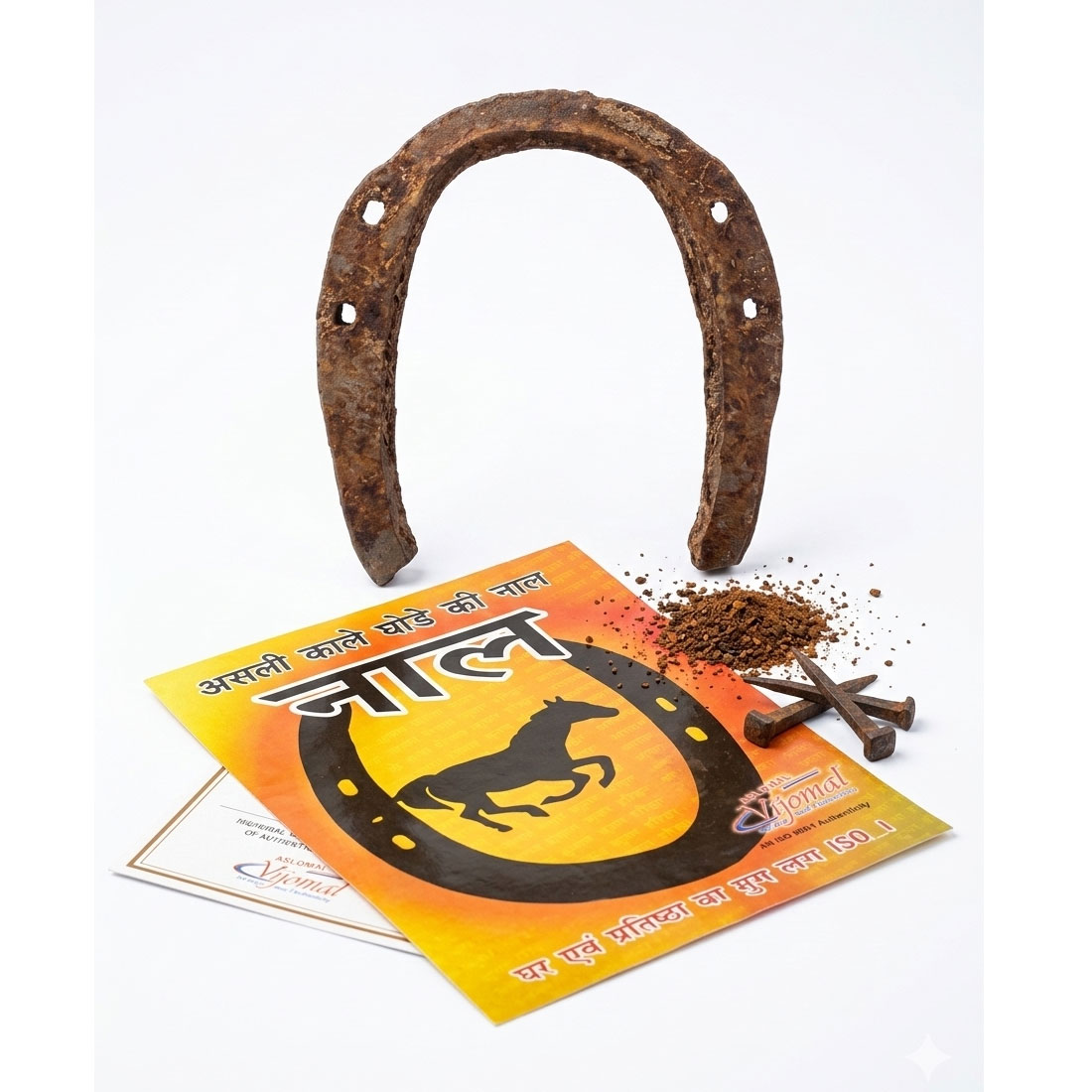 Kale Ghode Ki Naal काले घोड़े की नाल for Shani Dosh Nivaran, Nazar Protection, Vastu Entrance Protection - Image 5