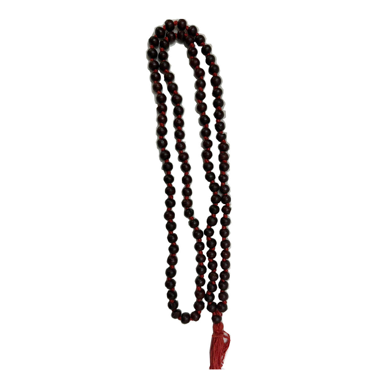 Original Lal Chandan Mala | Red Sandalwood Japa Mala 108 Beads (8mm) - Image 5