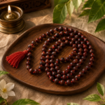 Original Lal Chandan Mala | Red Sandalwood Japa Mala 108 Beads (8mm)