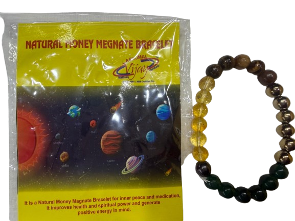 Natural Money Magnate Bracelet (Dhan Yog Bracelet) | Wealth, Prosperity, Success & Positive Energy Crystal Bracelet for Men & Women - Image 12