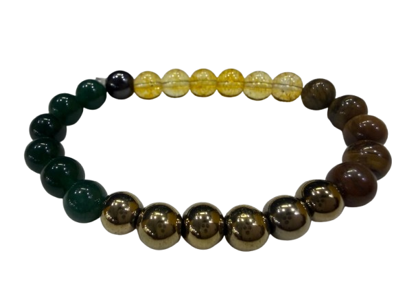 Natural Money Magnate Bracelet (Dhan Yog Bracelet) | Wealth, Prosperity, Success & Positive Energy Crystal Bracelet for Men & Women - Image 16