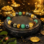 Natural Money Magnate Bracelet (Dhan Yog Bracelet) | Wealth, Prosperity, Success & Positive Energy Crystal Bracelet for Men & Women