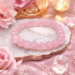 Rose Quartz stone bracelet- Stone of Universal Love