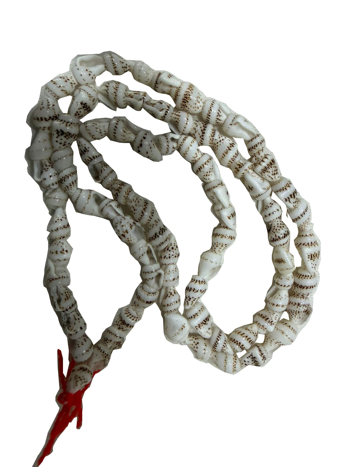 Original Shankh Mala / Shell Conch Japa Mala | Natural Seashell Turritella Garland | Lakshmi Puja Prosperity Necklace for Men & Women - Image 3