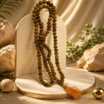 Natural Haldi Mala | Original Turmeric Rosary Mala for Baglamukhi Jaap | 108+1 Beads