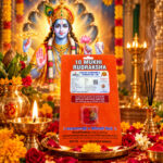 10 Mukhi Rudraksha Bead (दस मुखी रुद्राक्ष) with Red Thread – Lord Vishnu – Lab Certified