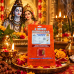 2 Mukhi Rudraksha | Two-Faced Natural Rudraksha | Lord Shiva & Goddess Parvati | Chandra Graha | Spiritual & Astrological Wear