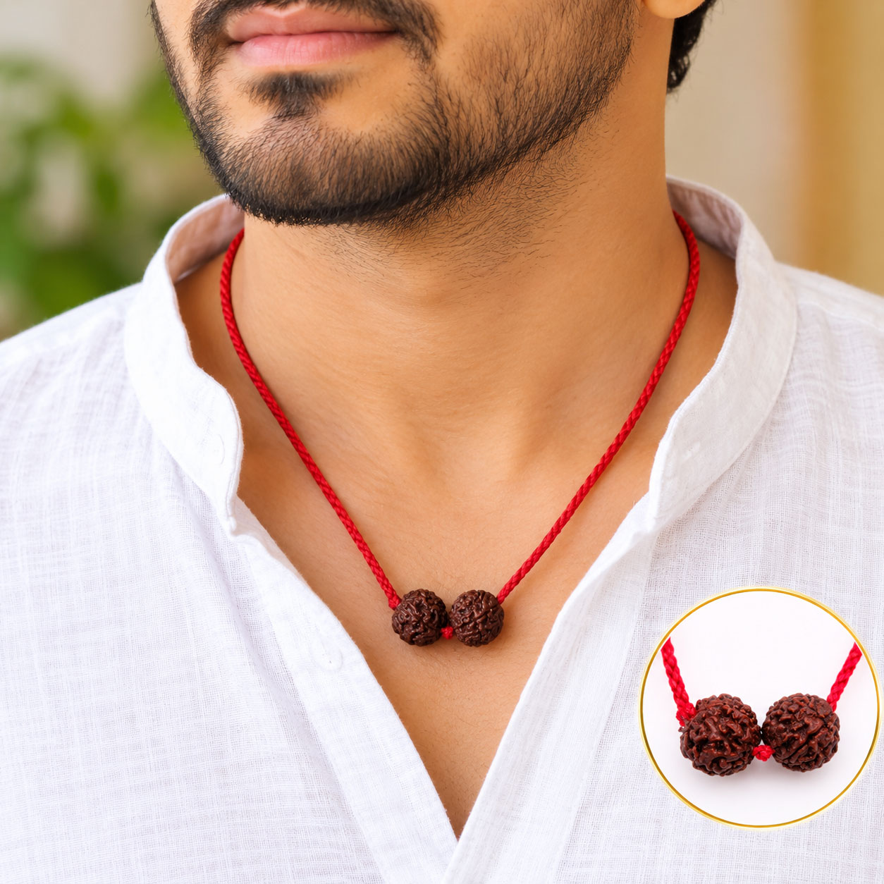 Panchmukhi 5 Mukhi Rudraksha | Two Natural Five-Faced Beads | Lord Shiva | Jupiter | Peace, Focus & Spiritual Growth - Image 6