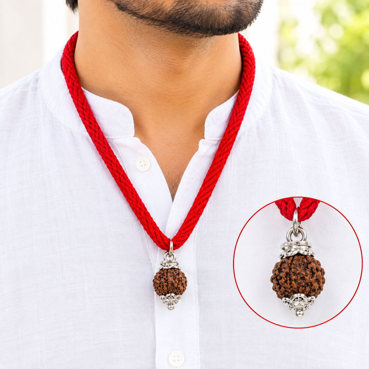 9 Mukhi Rudraksha | Nine-Faced Natural Rudraksha | Maa Durga & Nav Durga | Courage, Protection & Spiritual Wear - Image 5