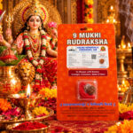 9 Mukhi Rudraksha | Nine-Faced Natural Rudraksha | Maa Durga & Nav Durga | Courage, Protection & Spiritual Wear