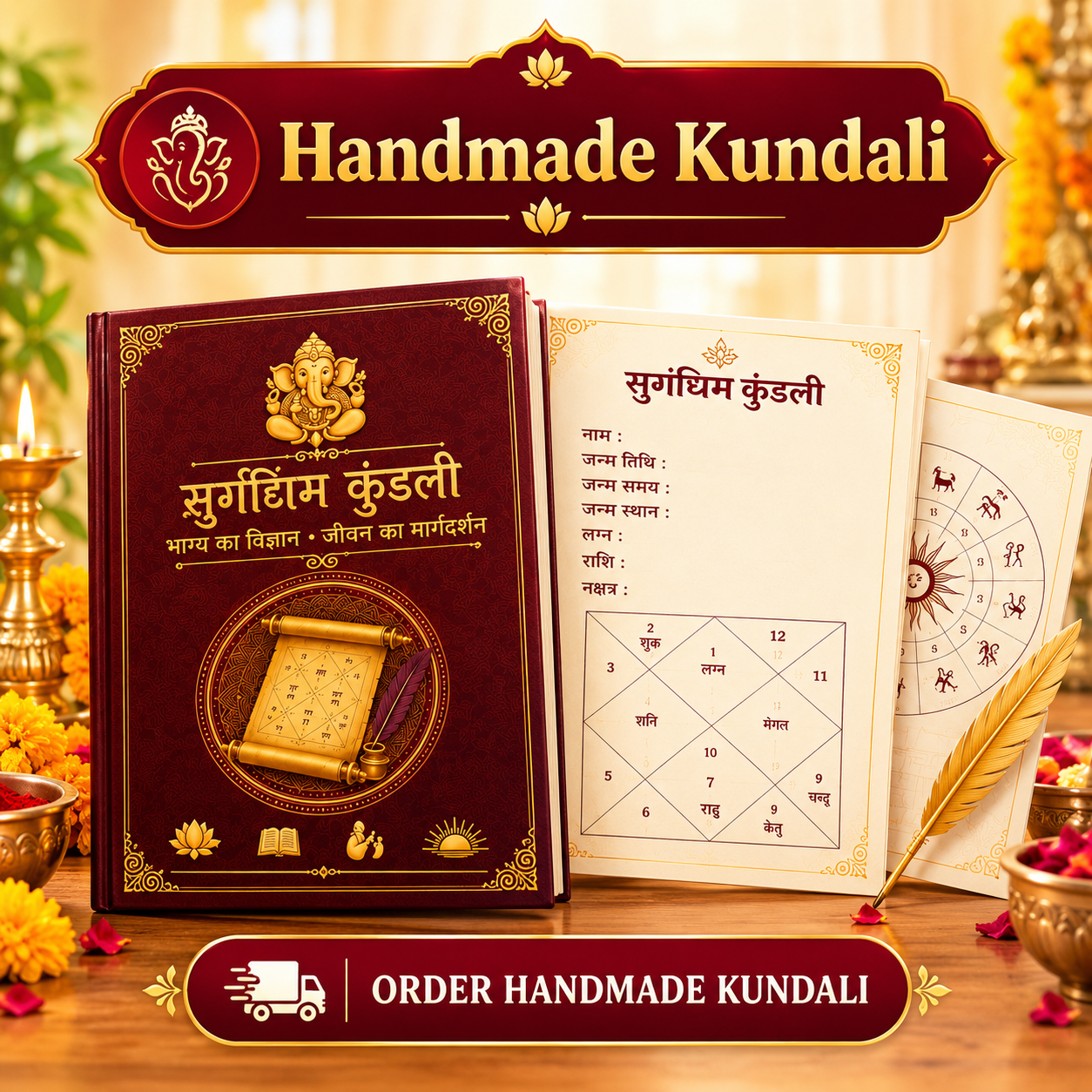 HANDMADE KUNDALI - Image 2